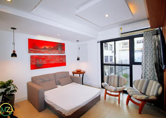 Studio De Luxo Novo Em Copacabana Para 4 Pessoas Rio de Janeiro